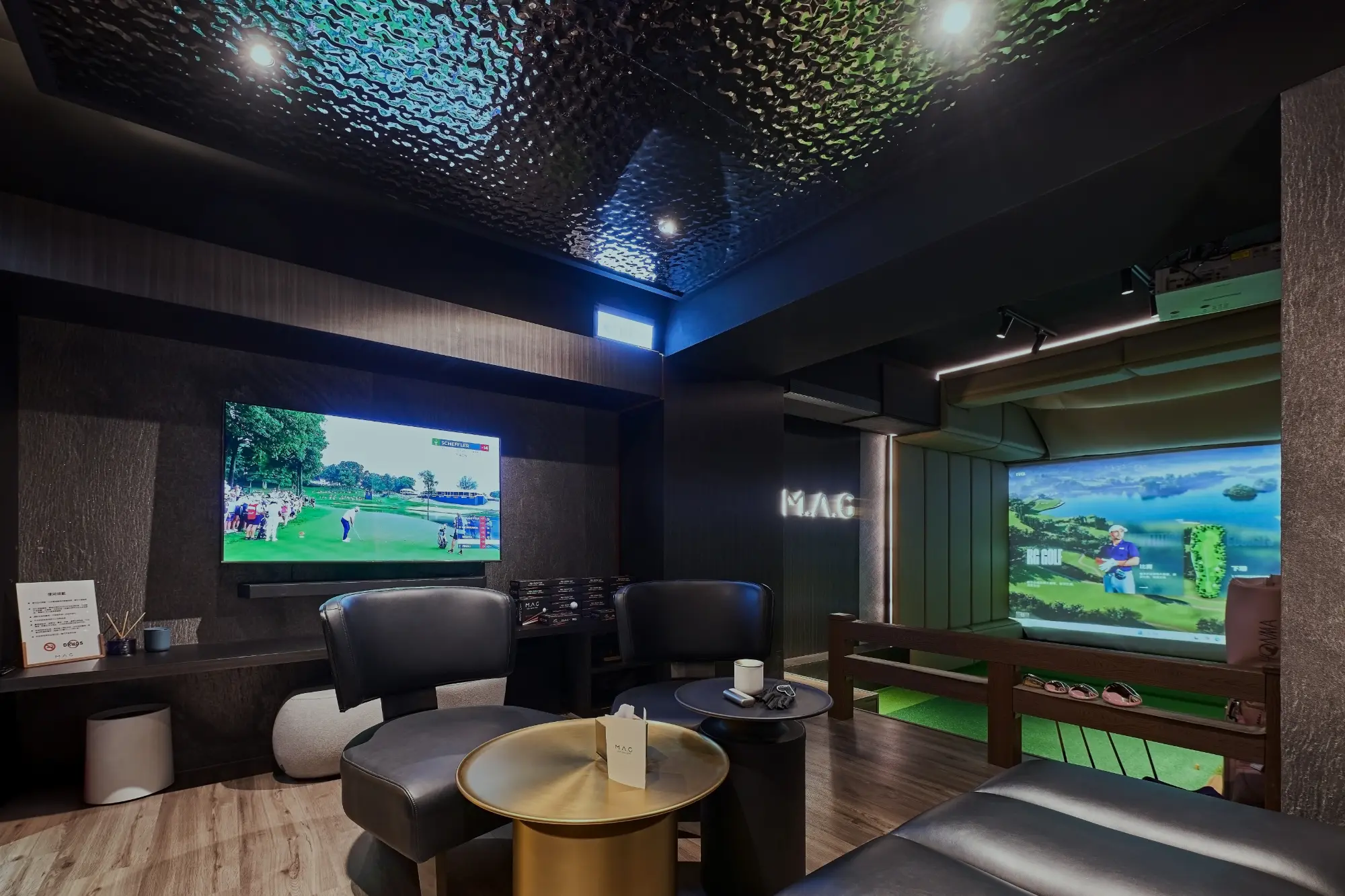 24hr私密包廂室內高爾夫模擬器