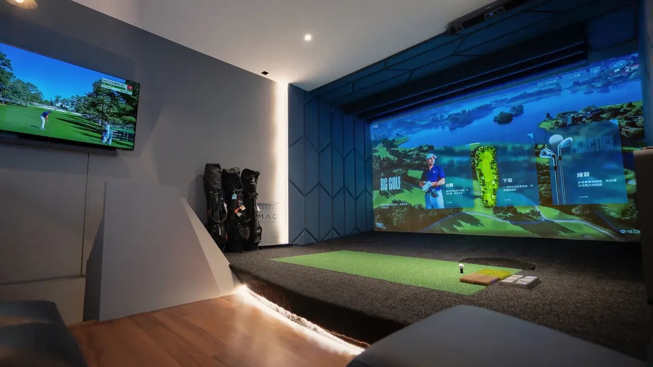 信義 4K Xinyi，室內高爾夫練習場，室內高爾夫模擬器